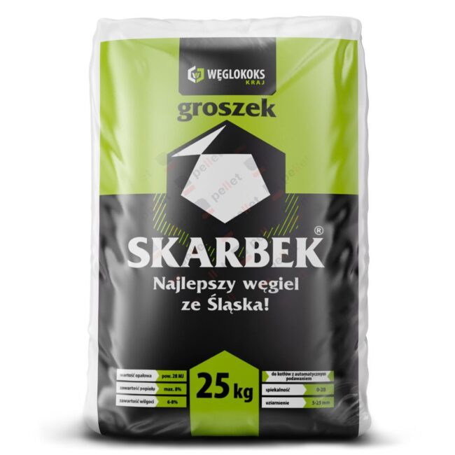 Węgiel groszek Skarbek Bobrek KWK 1000kg