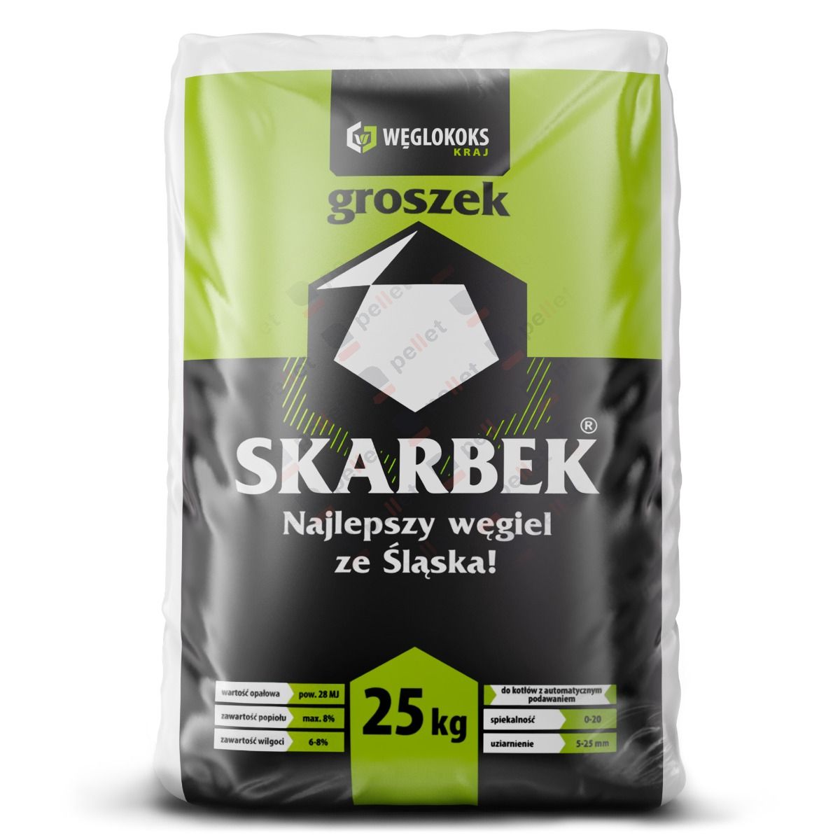 Węgiel groszek Skarbek Bobrek KWK 1000kg