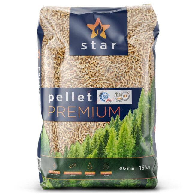 Pellet drzewny Star ENplus A1 DINplus