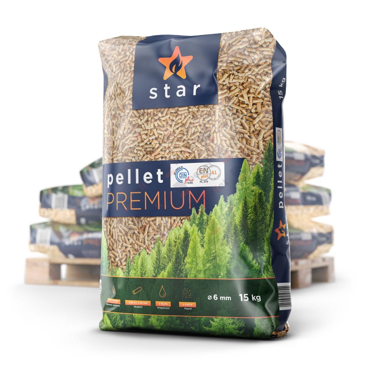 Pellet drzewny Star ENplus A1 DINplus – Image 3