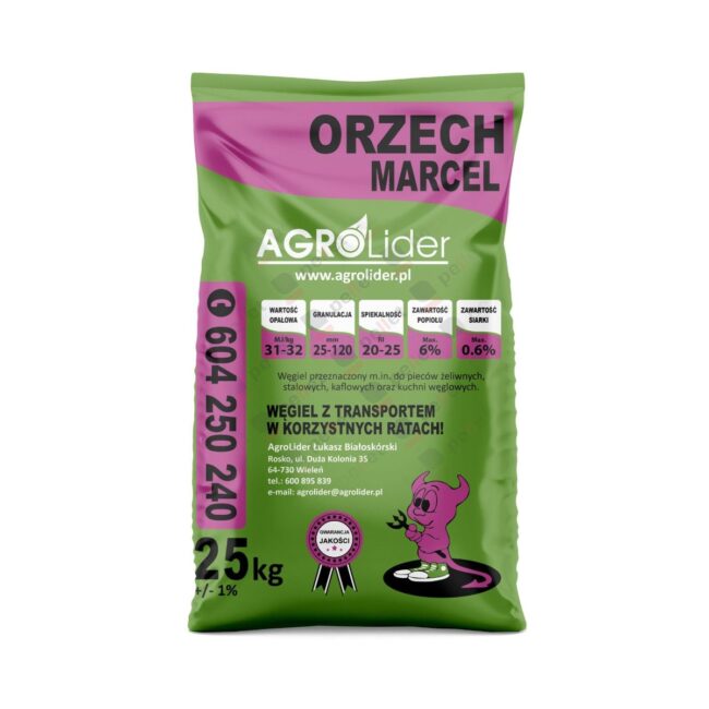 Węgiel orzech Marcel 1000kg