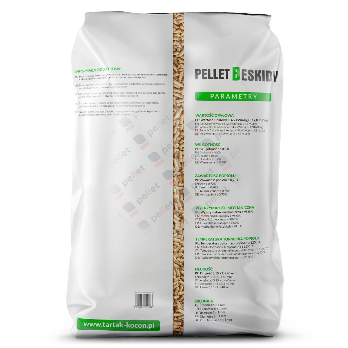 Pellet drzewny Beskidy ENplus A1 – Image 3